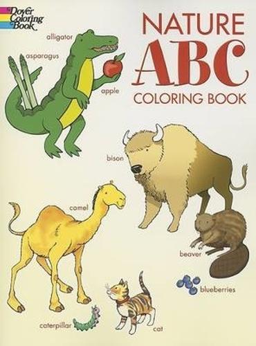 Nature ABC Coloring Book - Dover Coloring Books (Paperback)