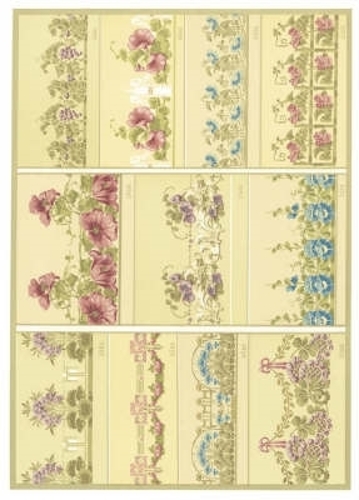 150 Full-Color Art Nouveau Patterns and Designs - Dover Pictorial Archive (Paperback)