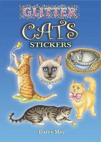 Glitter Cats Stickers - Dover Little Activity Books Stickers (Paperback)
