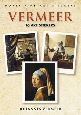 Vermeer: 16 Art Stickers - Dover Art Stickers (Paperback)