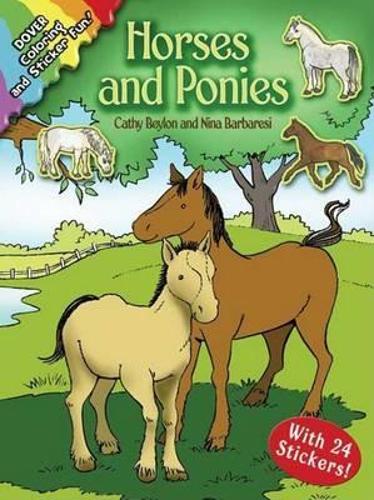 Horses and Ponies - Dover Coloring Books