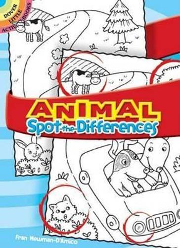 Animal Spot-The-Differences - Dover Little Activity Books (Paperback)