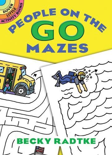 People on the Go Mazes - Dover Little Activity Books (Paperback)