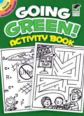 Going Green! Activity Book - Dover Little Activity Books (Paperback)
