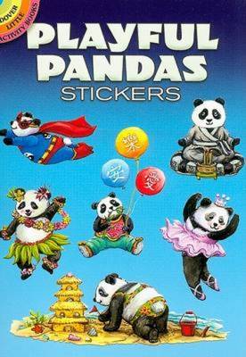 Playful Pandas Stickers - Dover Little Activity Books Stickers (Paperback)