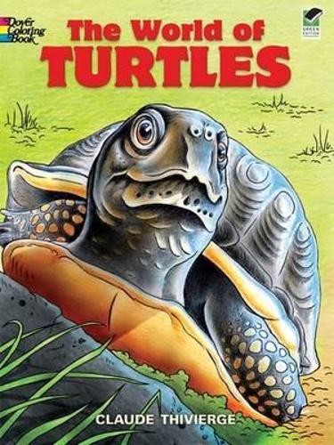 World of Turtles - Dover Nature Coloring Book (Paperback)