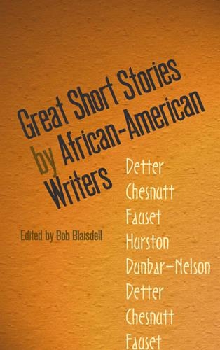 Great Short Stories by African-American Writers - Dover Thrift Editions (Paperback)