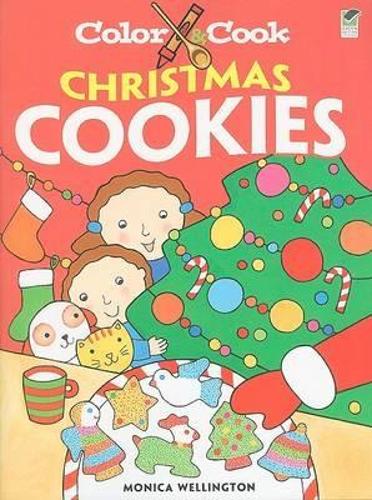 Color & Cook Christmas Cookies - Dover Coloring Books (Paperback)