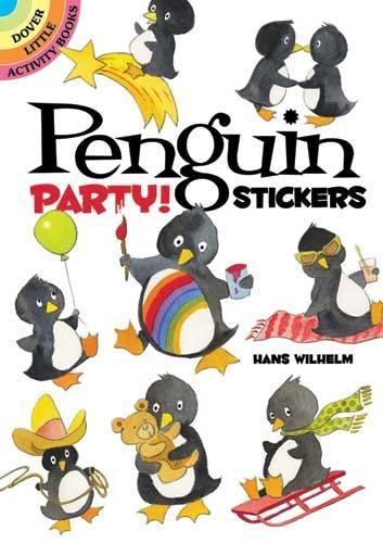 Penguin Party! Stickers - Dover Little Activity Books Stickers (Paperback)