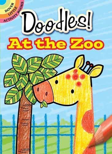 What to Doodle? at the Zoo - Dover Doodle Books (Paperback)