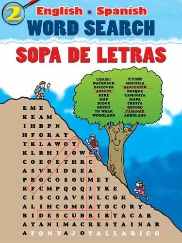 English-Spanish Word Search Sopa de Letras #1 - Dover Children's Language Activity Books (Paperback)
