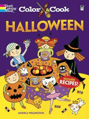 Color & Cook Halloween - Dover Coloring Books (Paperback)