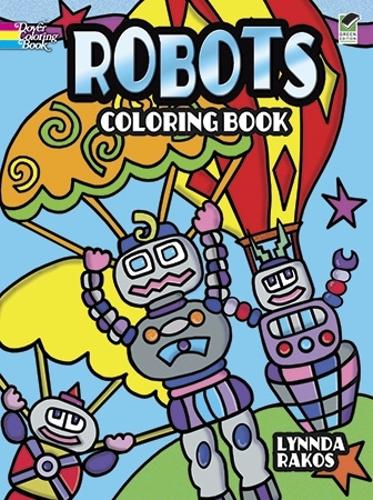 Robots Coloring Book - Dover Coloring Books (Paperback)