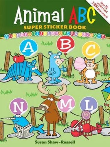 Animal ABC - Dover Sticker Books (Paperback)