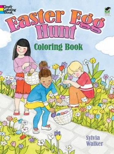 Easter Egg Hunt Coloring Book - Dover Holiday Coloring Book (Paperback)