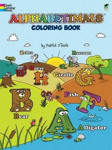 Alphabetimals Coloring Book - Dover Coloring Books (Paperback)