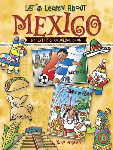 Let's Learn About MEXICO Col Bk - Dover Children's Activity Books (Paperback)