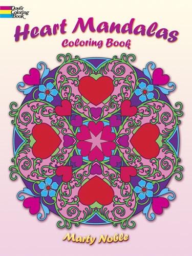 Heart Mandalas Coloring Book (Paperback)