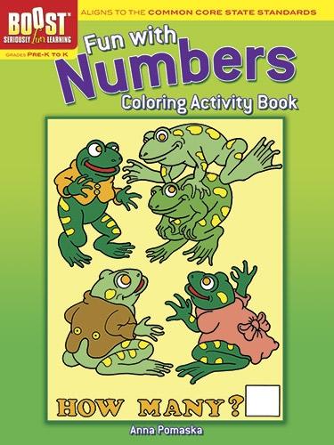 BOOST Fun with Numbers Coloring Activity Book - BOOST Educational Series (Paperback)