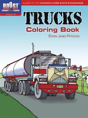 BOOST Trucks Coloring Book - BOOST Educational Series (Paperback)