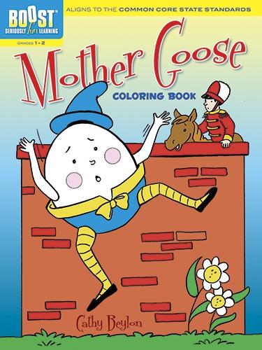 BOOST Mother Goose Coloring Book - BOOST Educational Series (Paperback)