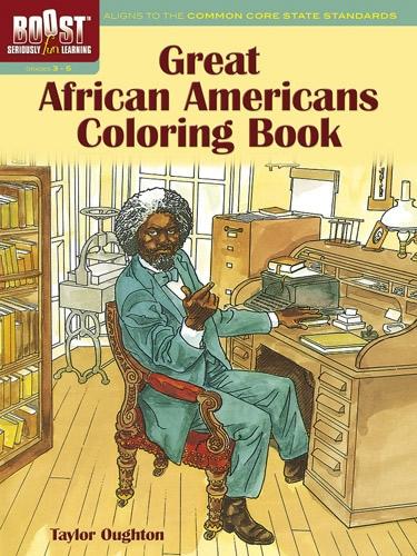 BOOST Great African Americans Coloring Book - BOOST Educational Series (Paperback)