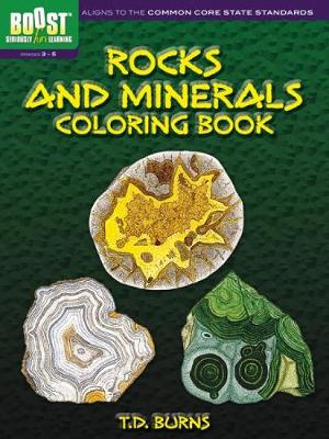BOOST Rocks and Minerals Coloring Book - BOOST Educational Series (Paperback)