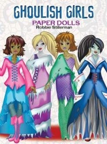 Ghoulish Girls Paper Dolls (Paperback)