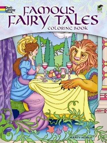 Famous Fairy Tales Coloring Book - Dover Coloring Books (Paperback)