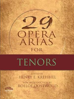 Twenty-Nine Opera Arias For Tenor (Paperback)