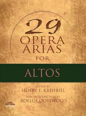 Twenty-Nine Opera Arias for Alto (Paperback)