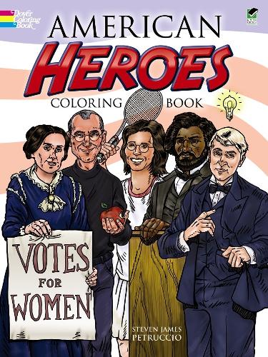 American Heroes Coloring Book (Paperback)