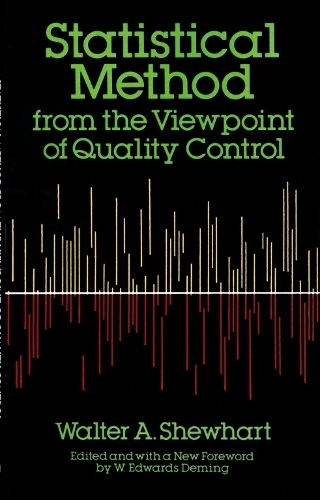 Statistical Method from the Viewpoint of Quality Control - Dover Books on Mathematics (Paperback)