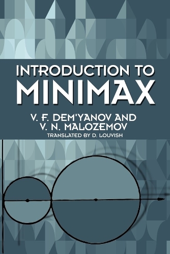 Introduction to Minimax - Dover Books on Mathematics (Paperback)