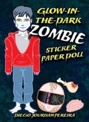 Glow-in-the-Dark Zombie Sticker Paper Doll (Paperback)