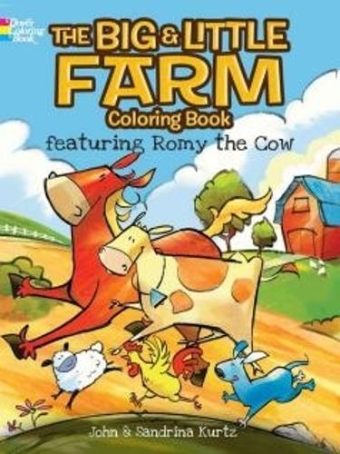 The Big & Little Farm Coloring Book: featuring Romy the Cow (Paperback)