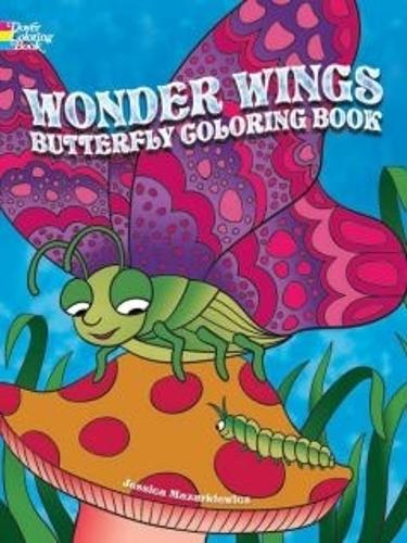 Wonder Wings Butterfly Coloring Book (Paperback)