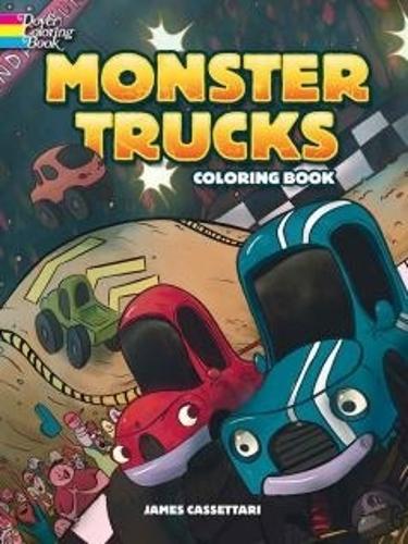 Monster Trucks Coloring Book (Paperback)