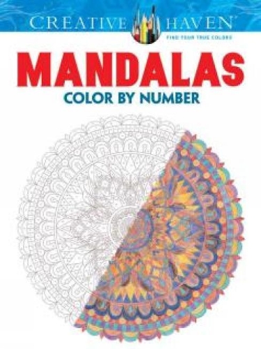 Creative Haven Mandalas Color by Number Coloring Book - Creative Haven Coloring Books (Paperback)