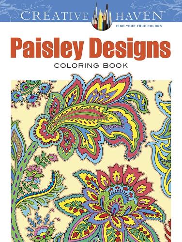 Creative Haven Paisley Designs Collection Coloring Book (Paperback)