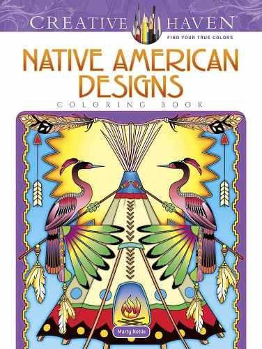 Creative Haven Native American Designs Coloring Book (Paperback)