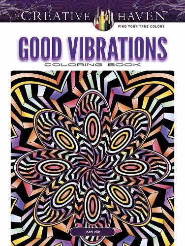 Creative Haven Good Vibrations Coloring Book (Paperback)