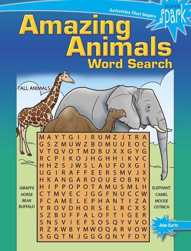 SPARK Amazing Animals! Word Search (Paperback)