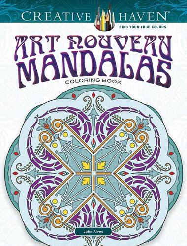 Creative Haven Art Nouveau Mandalas Coloring Book (Paperback)