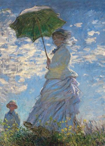 Woman with a Parasol Notebook (Paperback)