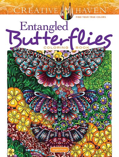 Creative Haven Entangled Butterflies Coloring Book (Paperback)