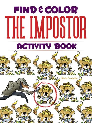Find & Color the Impostor Activity Book (Paperback)