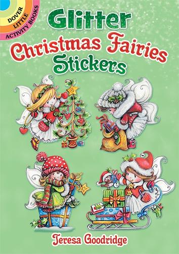 Glitter Christmas Fairies Stickers (Stickers)