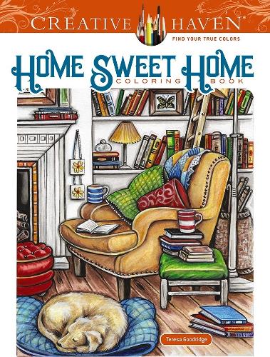 Creative Haven Home Sweet Home Coloring Book - Creative Haven