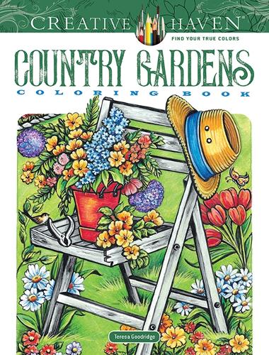 Creative Haven Country Gardens Coloring Book - Creative Haven (Paperback)